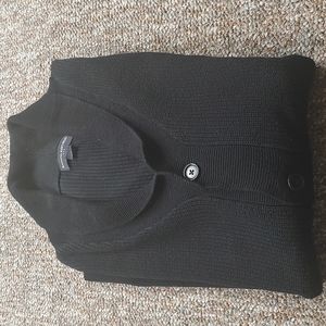 Banana Republic Men's S Black Cardigan Sweater